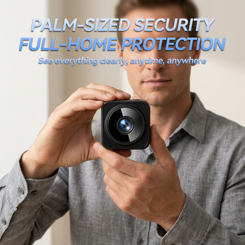 📷 Mini HD WiFi Security Camera – Night Vision, Wireless Monitoring & Motion Detection
