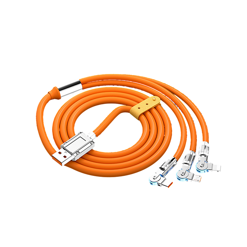 ⌛limited-time 50% off🔥120W 3 in 1 Rotating Elbow Fast Charging Data Cable⚡