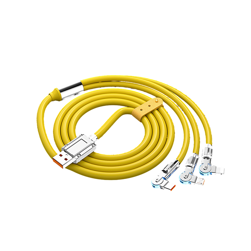 ⌛limited-time 50% off🔥120W 3 in 1 Rotating Elbow Fast Charging Data Cable⚡