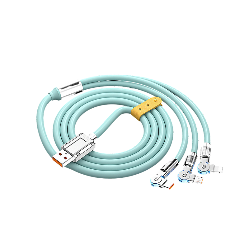 ⌛limited-time 50% off🔥120W 3 in 1 Rotating Elbow Fast Charging Data Cable⚡